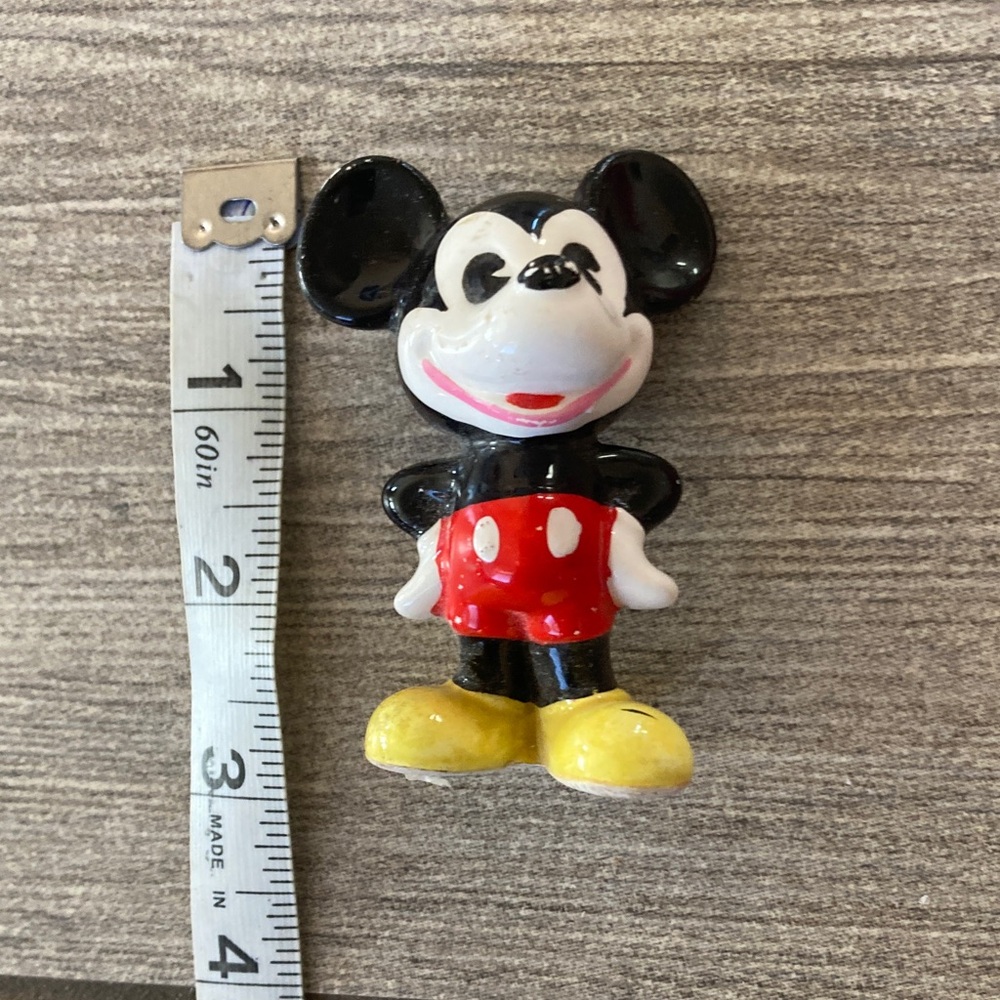 Disney Mickey Mouse 3” ceramic figurine
